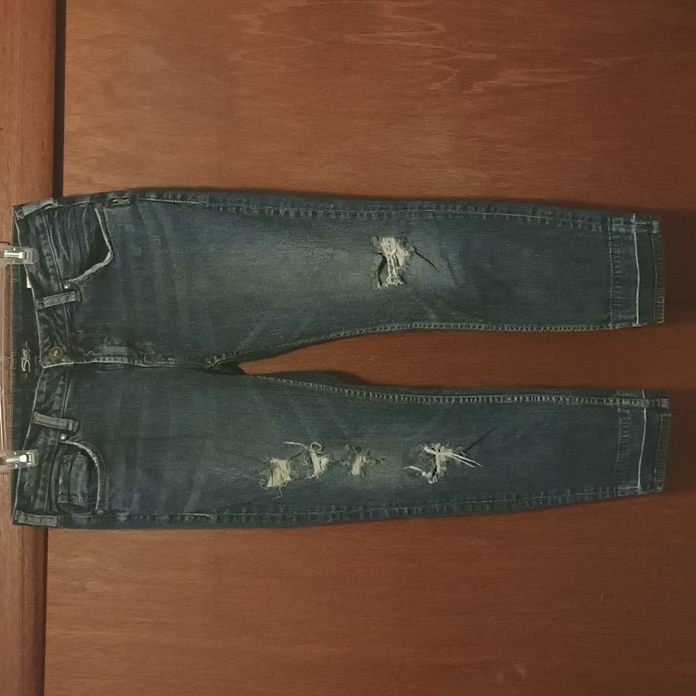 Silver jeans